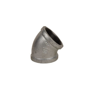 Codo galv 45° 3"